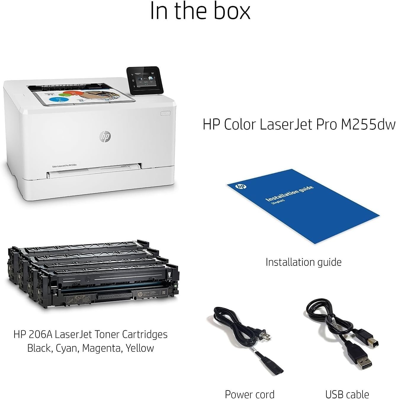 Hp Color Laserjet Pro M255dw Wireless Laser Printer - Image 7