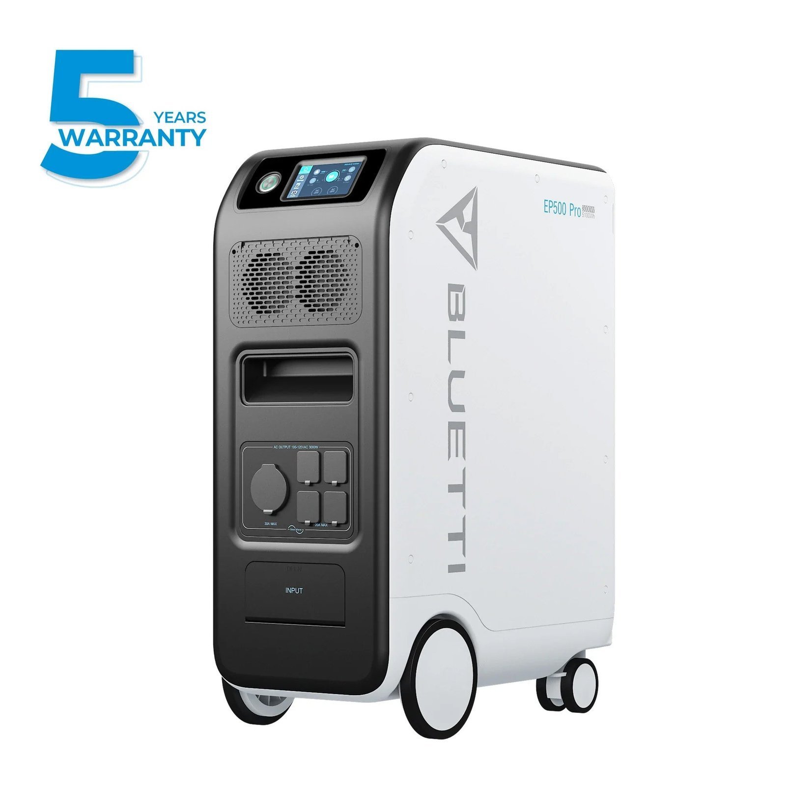 BLUETTI EP500Pro Solar Power Station | 5100Wh | 6000W | 2400W Solar Input - Image 8